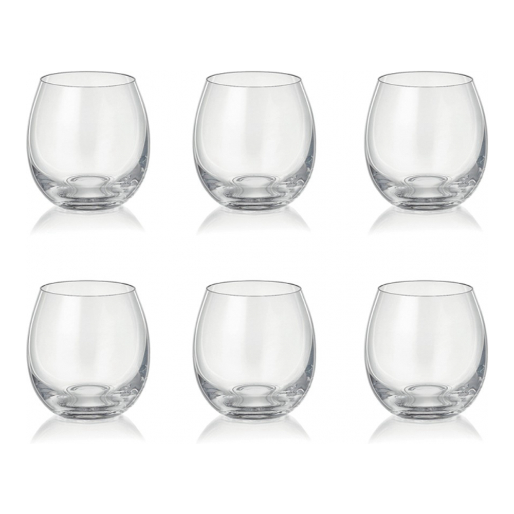 Verres À Eau Bas 380Ml Peony - Lot De 6