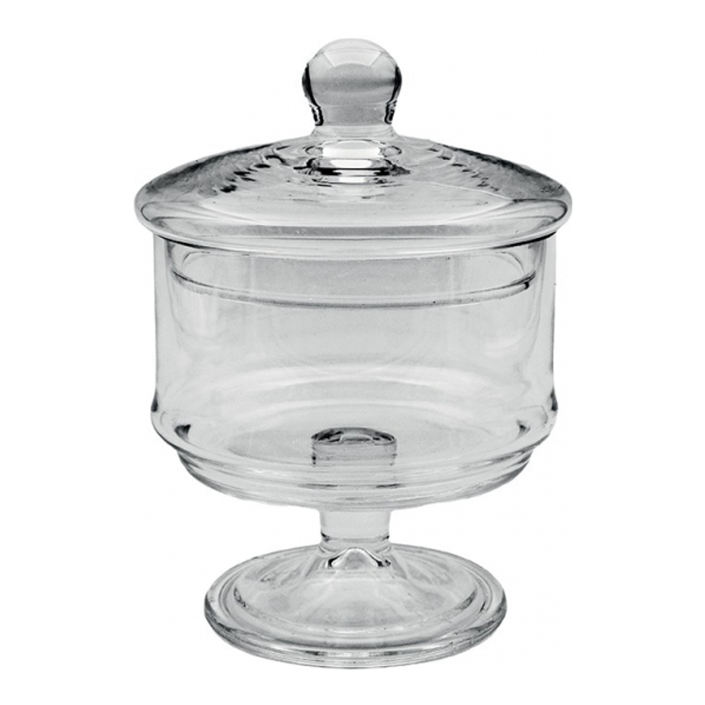 Bonbonnière En Verre 12x12x16cm