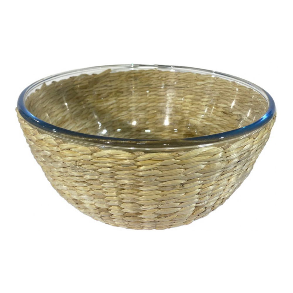 Rattan Salad Bowl 27x27x12.5cm