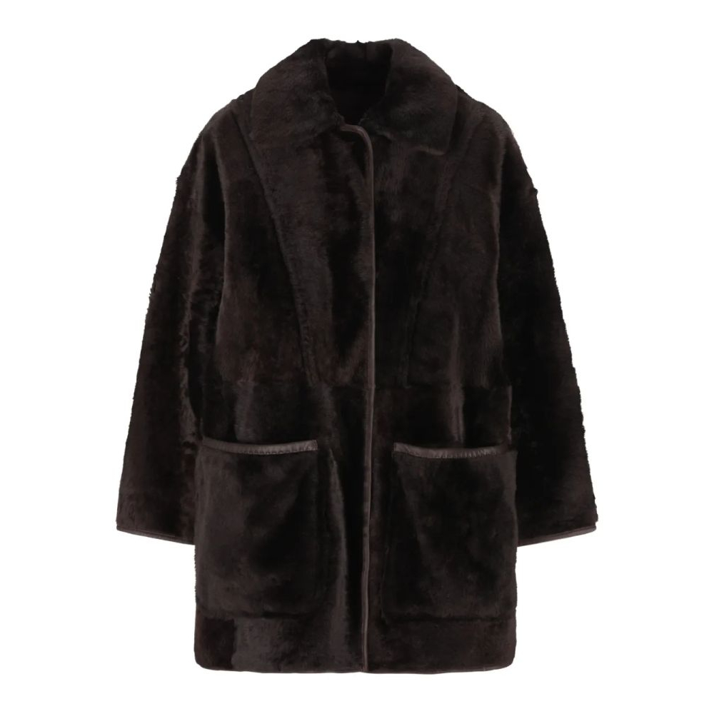 'Pirenei Reversible' Teddy-Mantel für Damen