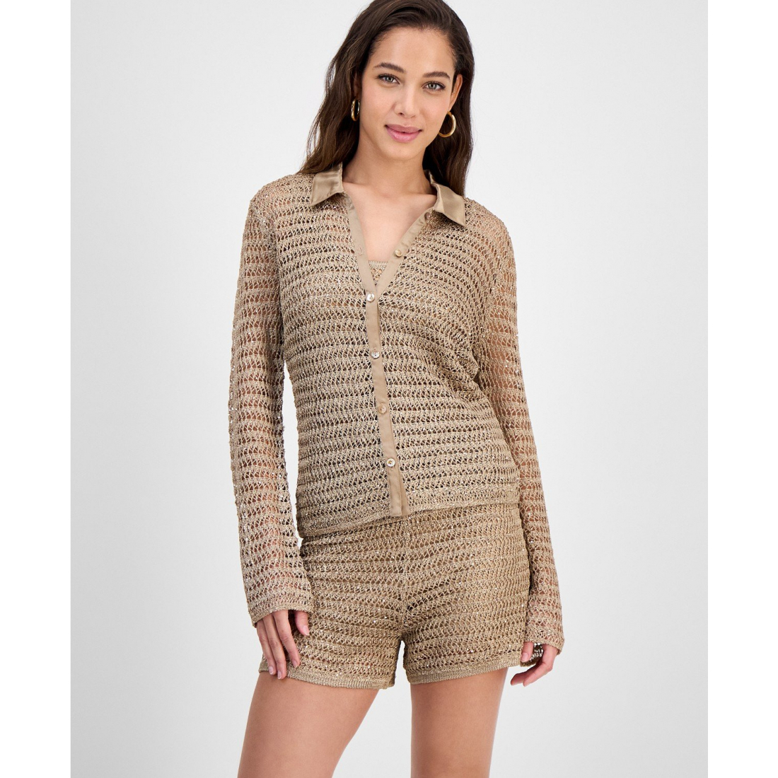 Chemise 'Bella Embellished Knit' pour Femmes