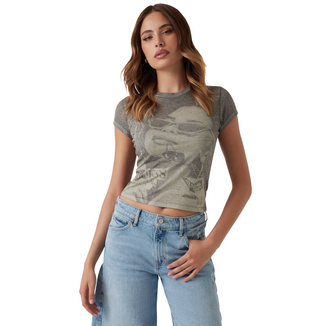 T-shirt 'Summer Vibes Burnout' pour Femmes
