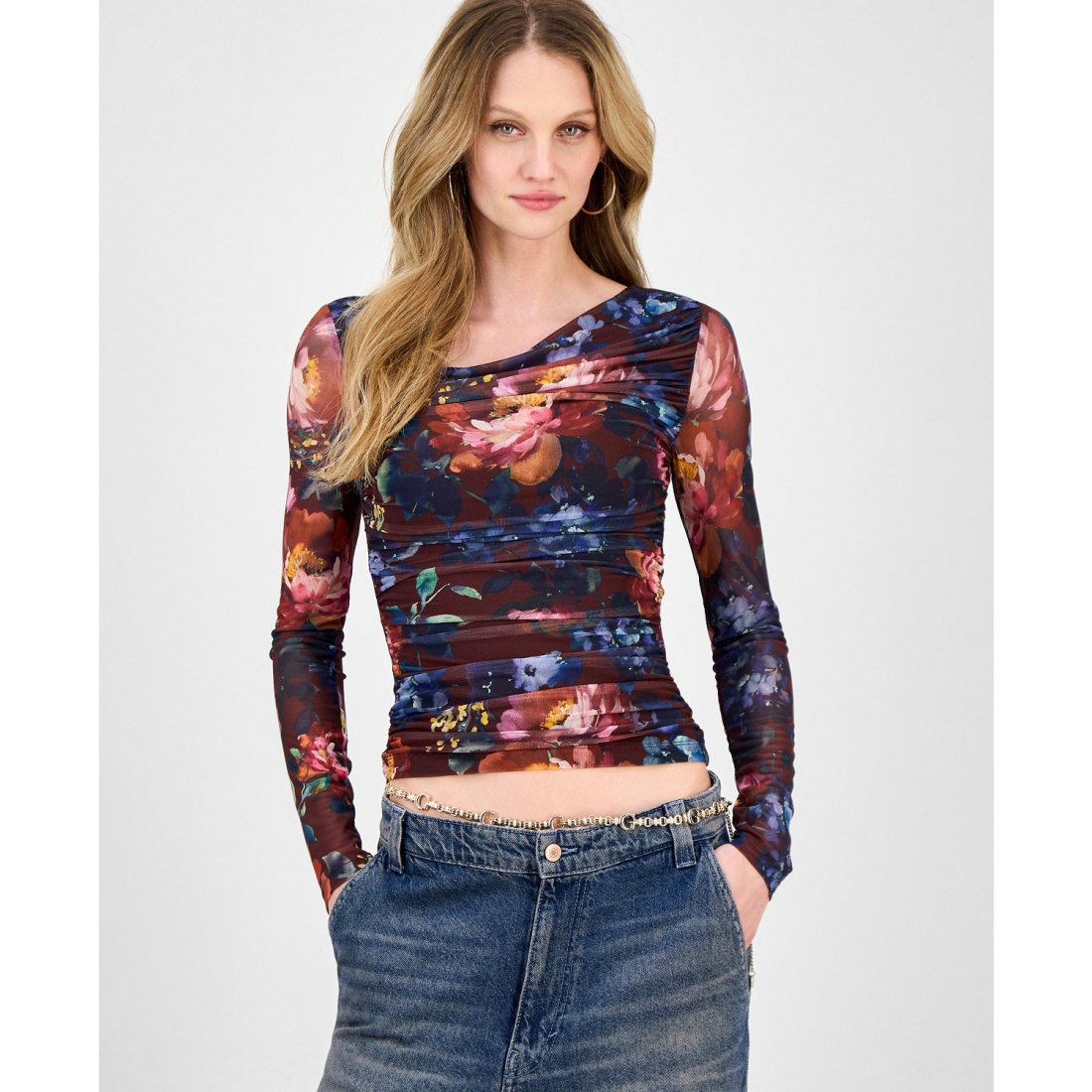 Top à manches longues 'Bernardette' pour Femmes