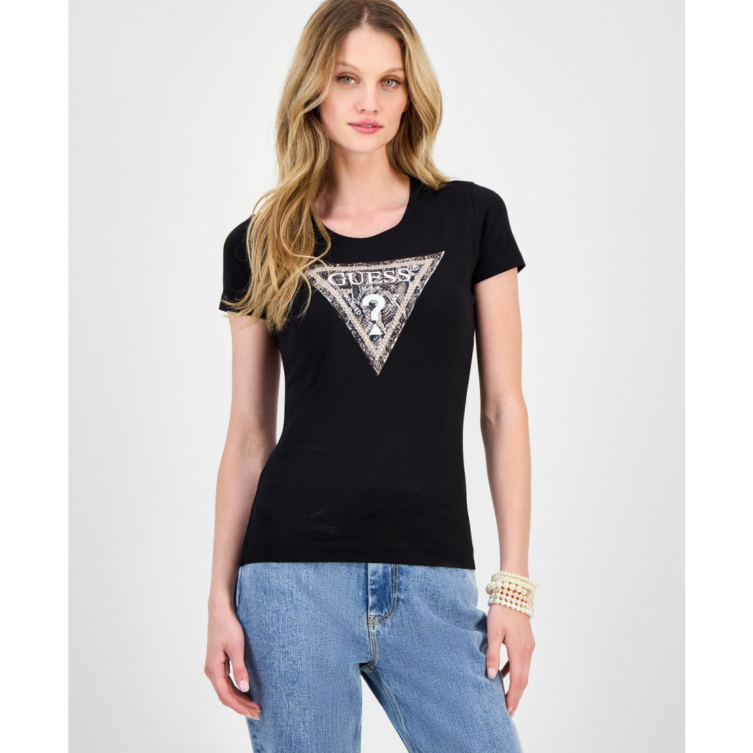 T-shirt 'Python Triangle' pour Femmes