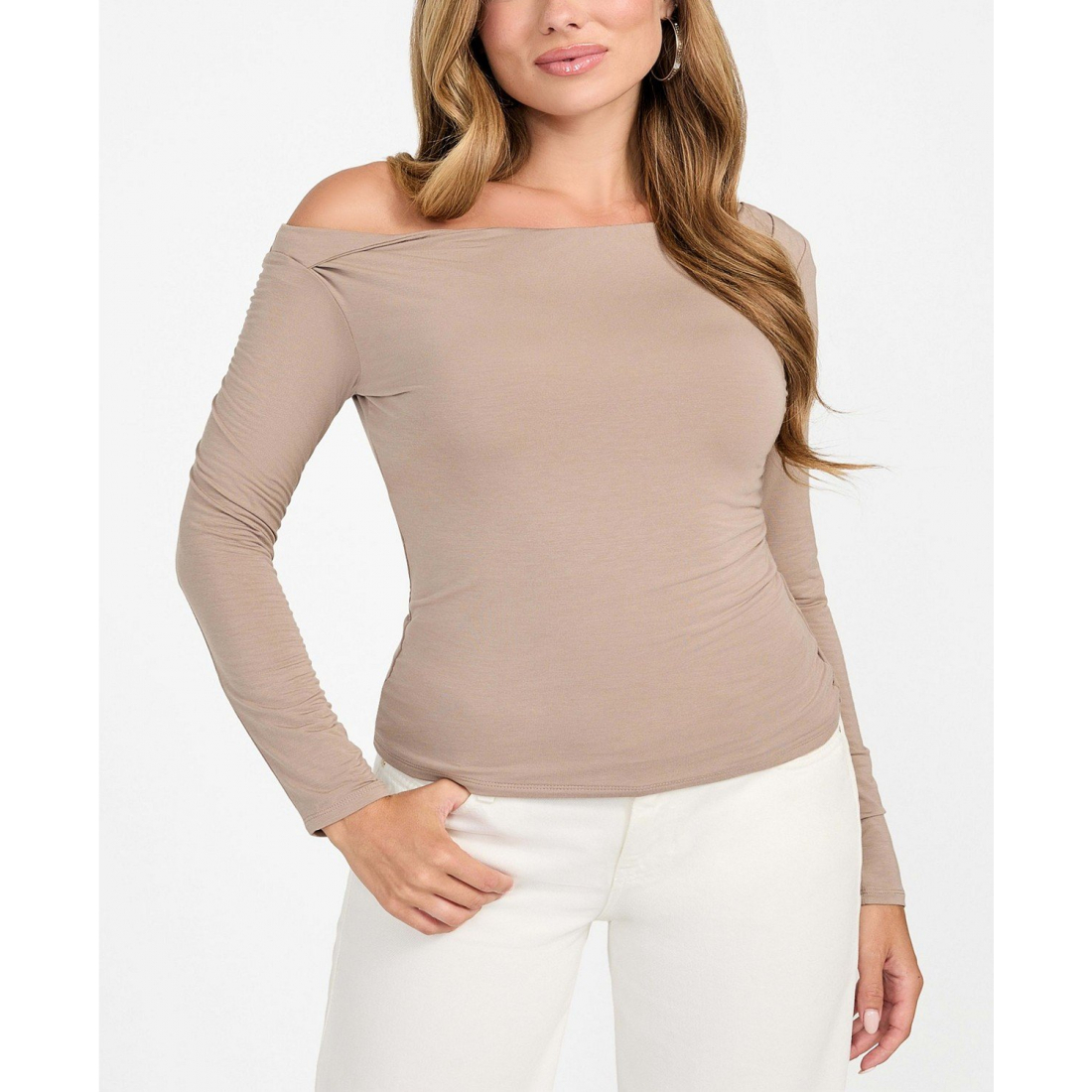 Top à manches longues 'Julianna Asymmetric' pour Femmes