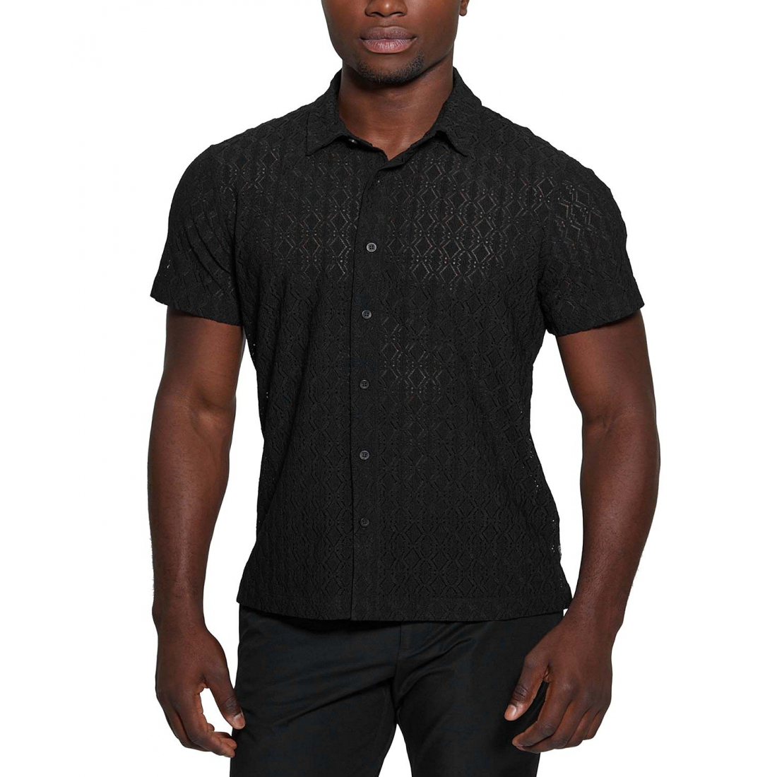 Chemise à manches courtes 'Reeves Woven Button-Up' pour Hommes