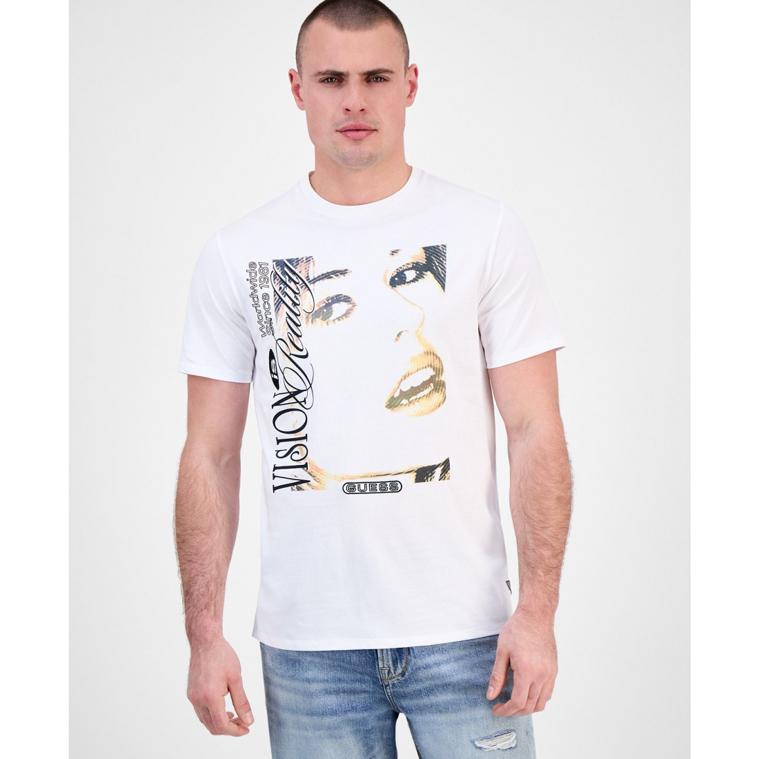 T-shirt 'Vision is Reality Graphic' pour Hommes