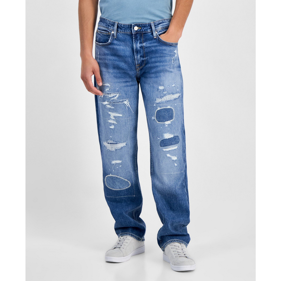 Jeans 'Mason Rip and Repair Distressed' pour Hommes