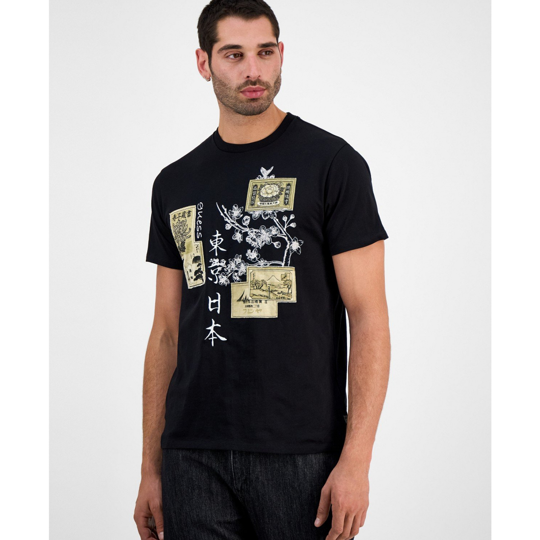 T-shirt 'Japanese Stamps  Graphic' pour Hommes
