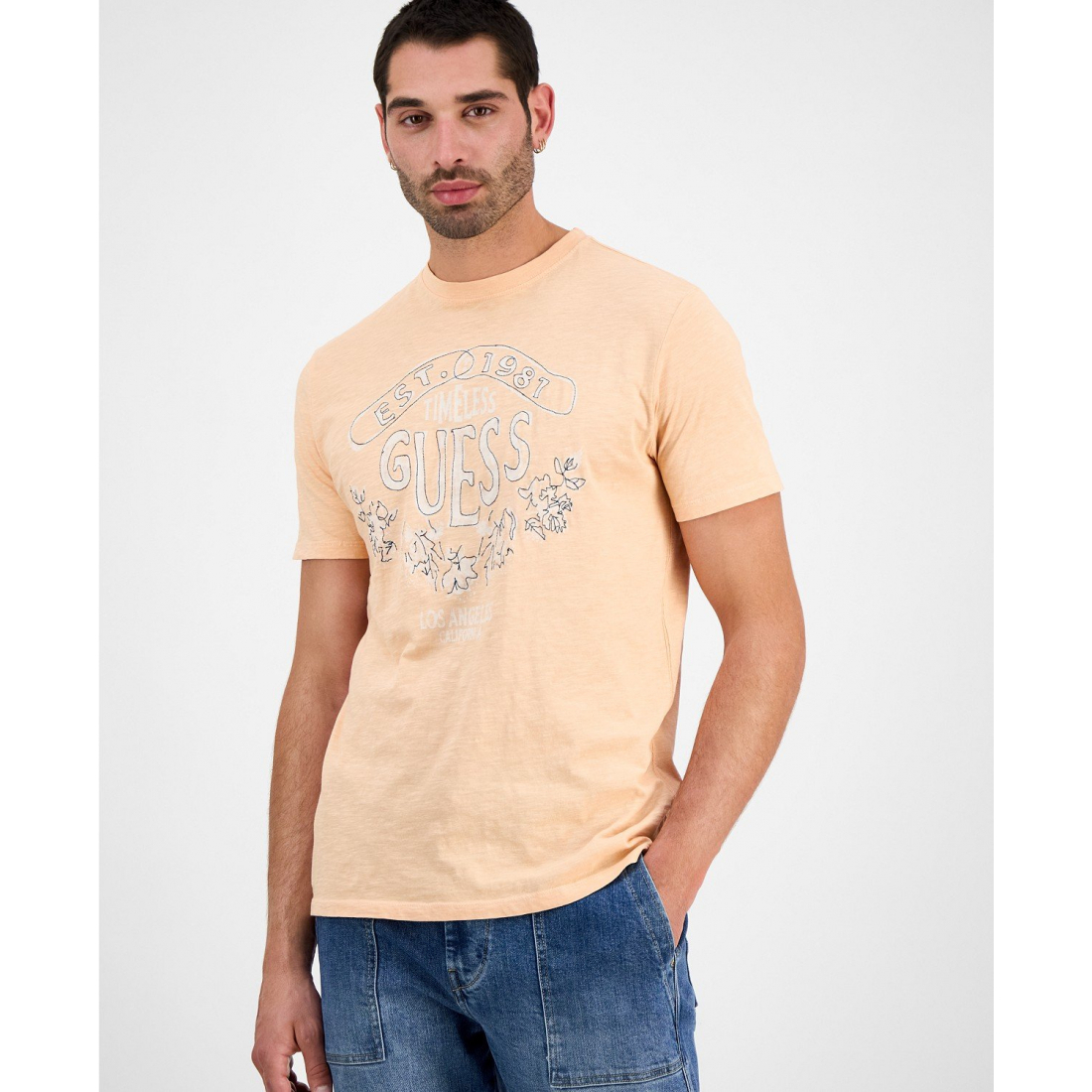 T-shirt 'Timeless Embroidered Logo Graphic' pour Hommes