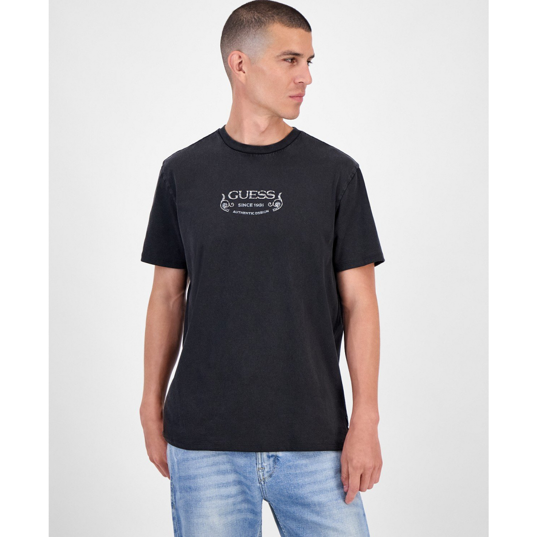 T-shirt 'World Famous Logo Graphic' pour Hommes