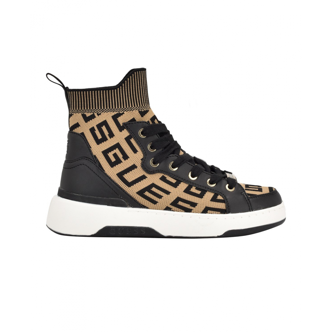 Sneakers 'Mannen Knit Hi-Top Lace-Up Fashion' pour Femmes