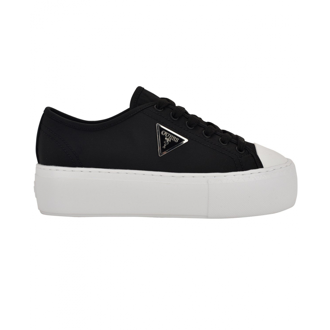 Sneakers à semelle plateforme 'Joezi Triangle Logo Lace-Up' pour Femmes
