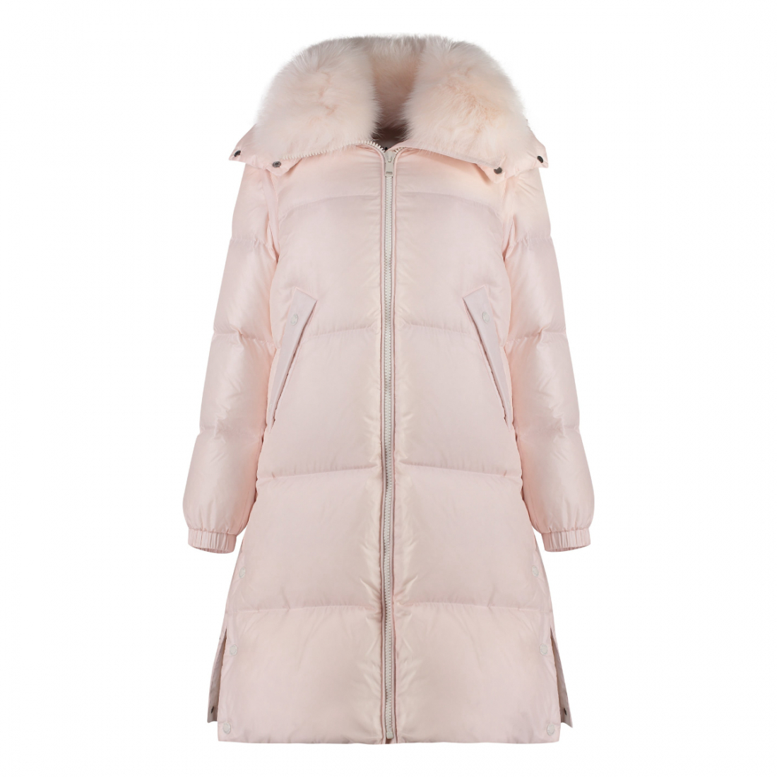 Doudoune en plumes 'Long Hooded' pour Femmes