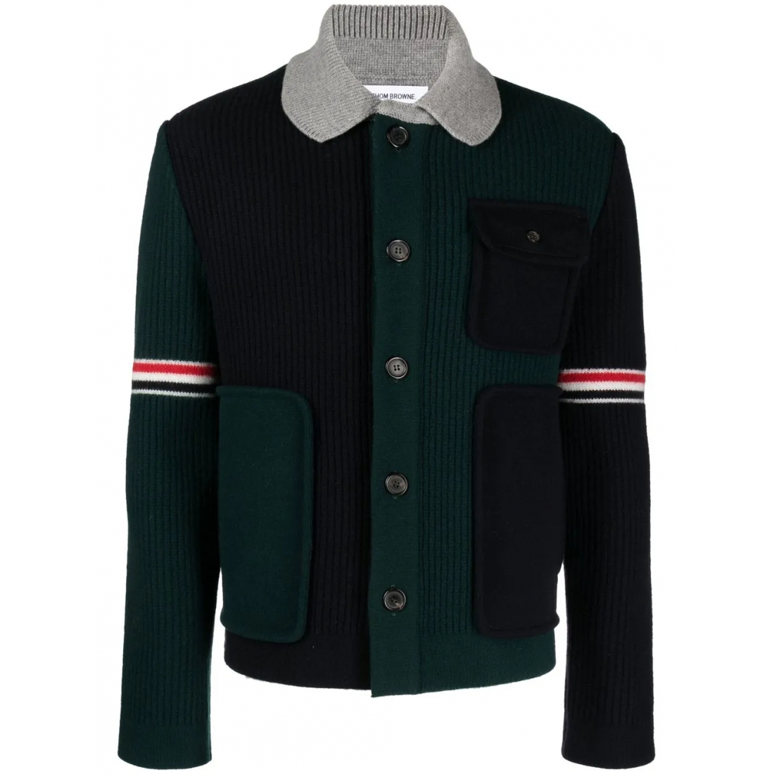 Cardigan 'Patchwork' pour Hommes