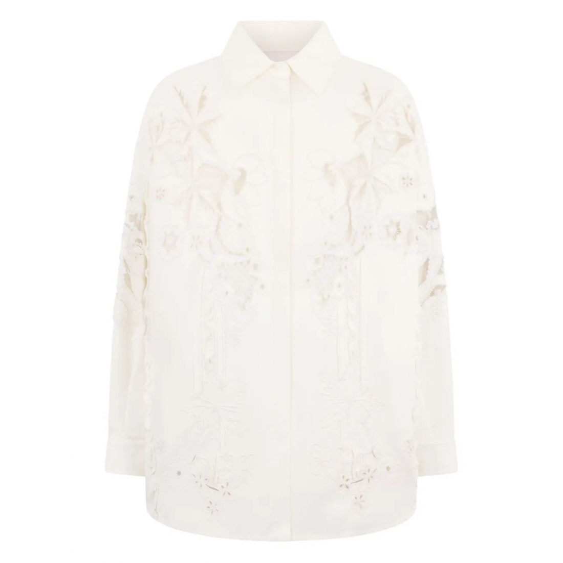 Women's 'Floral-Lace' Shirt