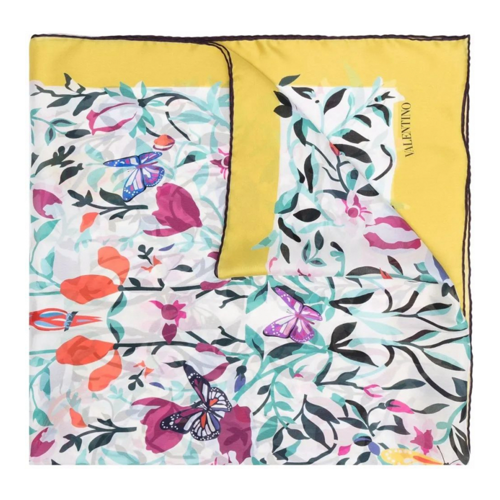 Foulard 'Floral-Print' pour Femmes
