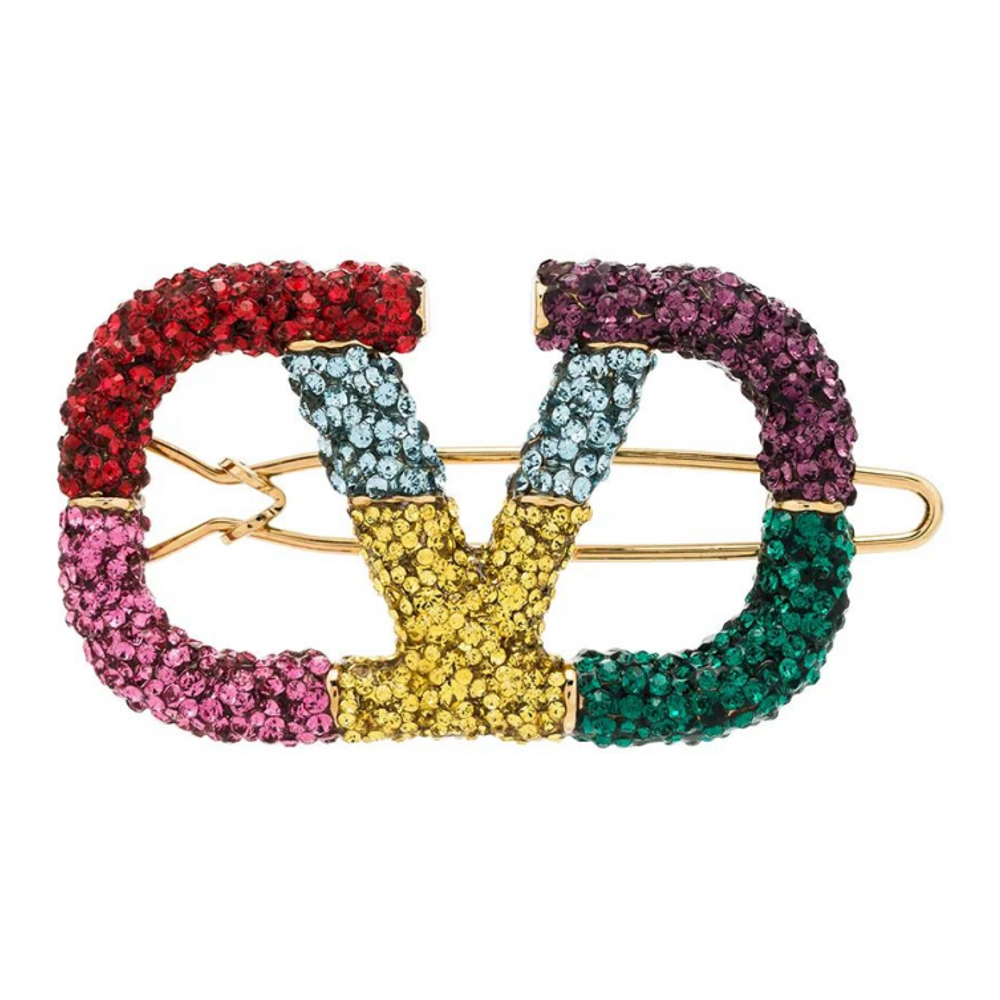 Women's 'Vlogo Crystal-Embellished' Hair clip