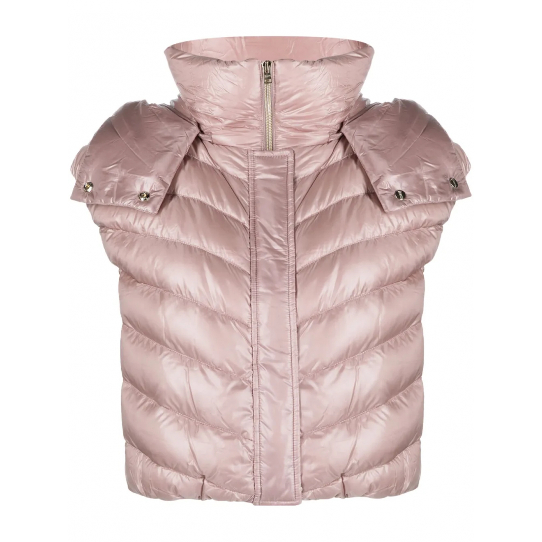 Doudoune sans manches 'Cropped' pour Femmes