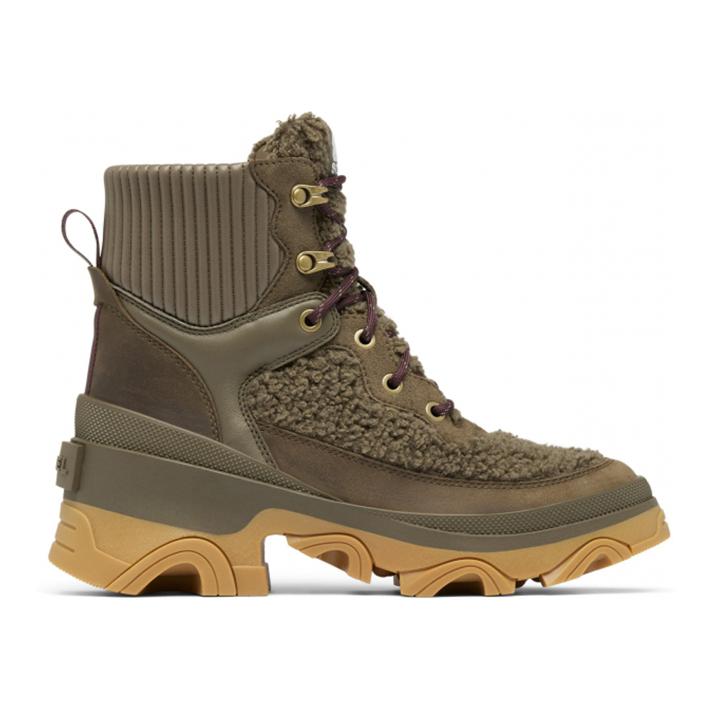 Women's 'Brex™ Faux Shearling Lace-Up' Boots