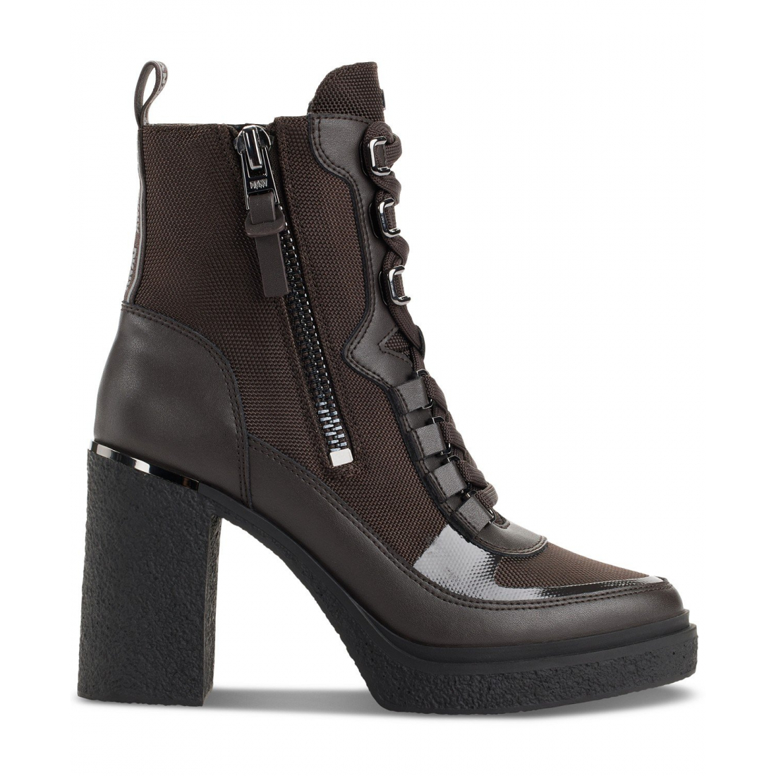 Women's 'Toia Lace-Up Zip Block Heel Booties'