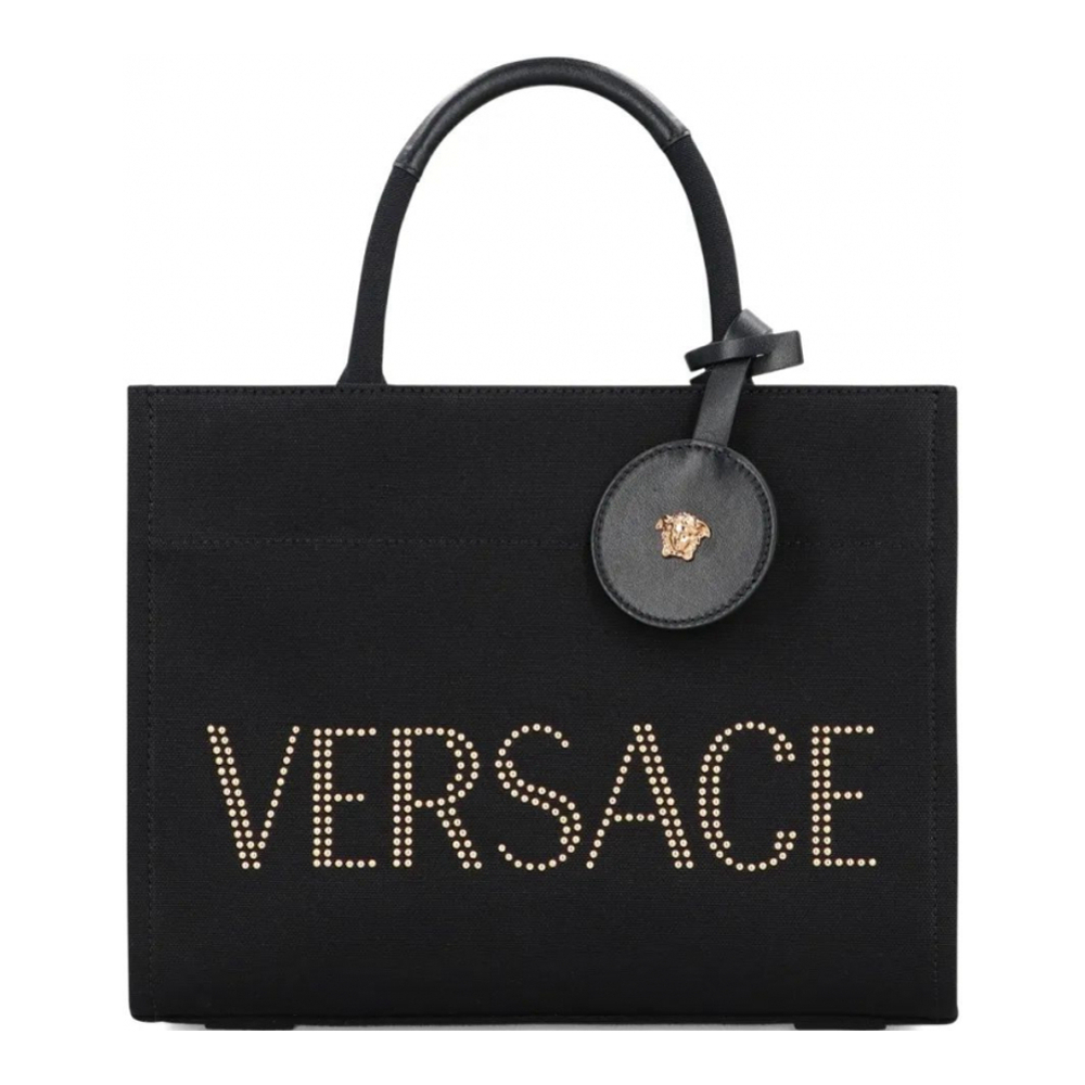 Women's 'Studded Logo' Tote Bag