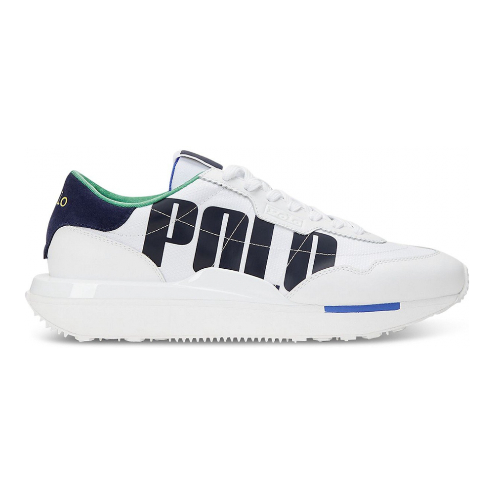 'Train 89 Logo Leather & Oxford Sneaker' pour Hommes