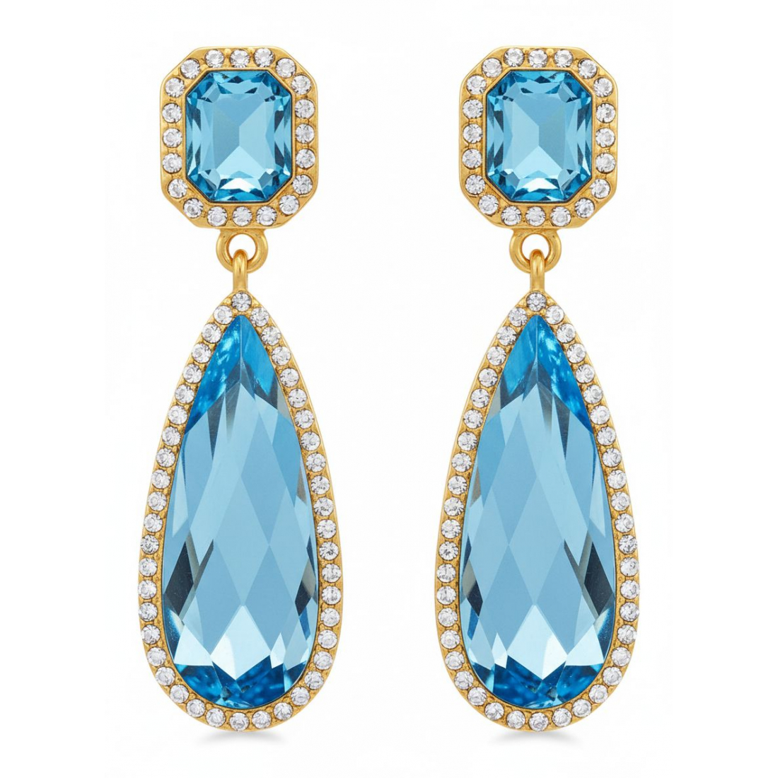 'Blue Drop' Ohrringe für Damen