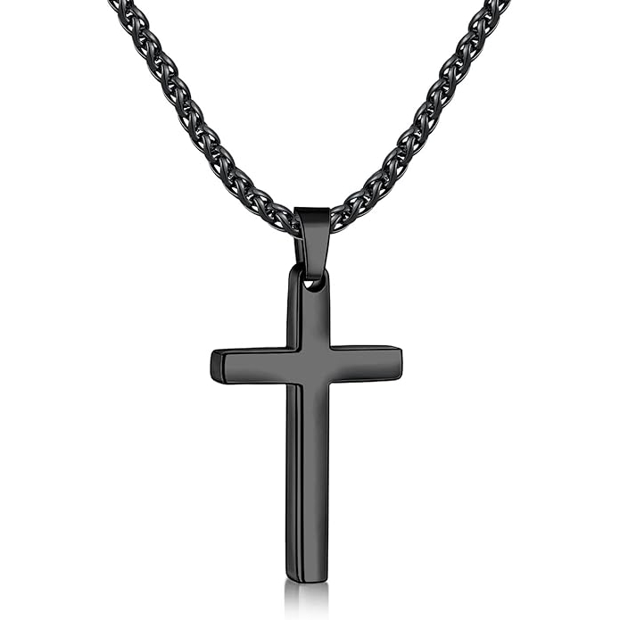 'Cross' Halskette für Herren