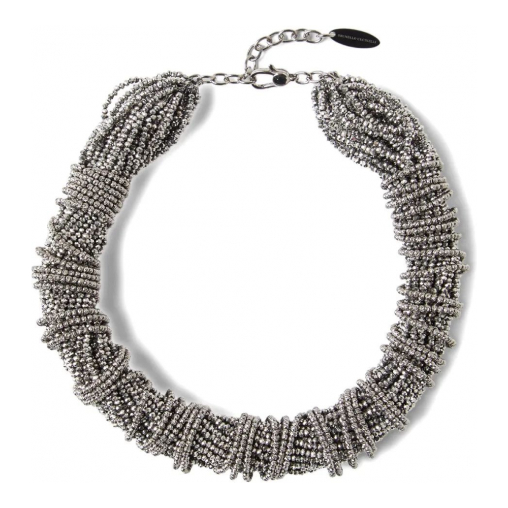 Women's 'Gemmae Beaded Twisted' Necklace