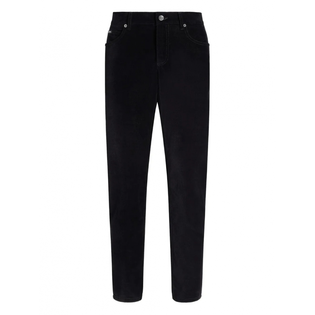 Men's 'Logo-Plaque Corduroy' Trousers
