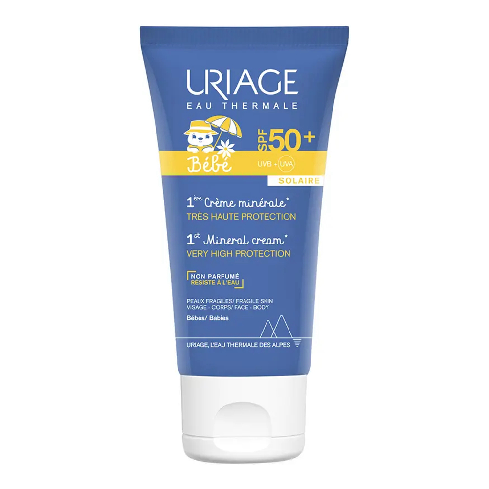 Bébé 1ère Crème Minérale SPF50+ sans Parfum - 50 ml