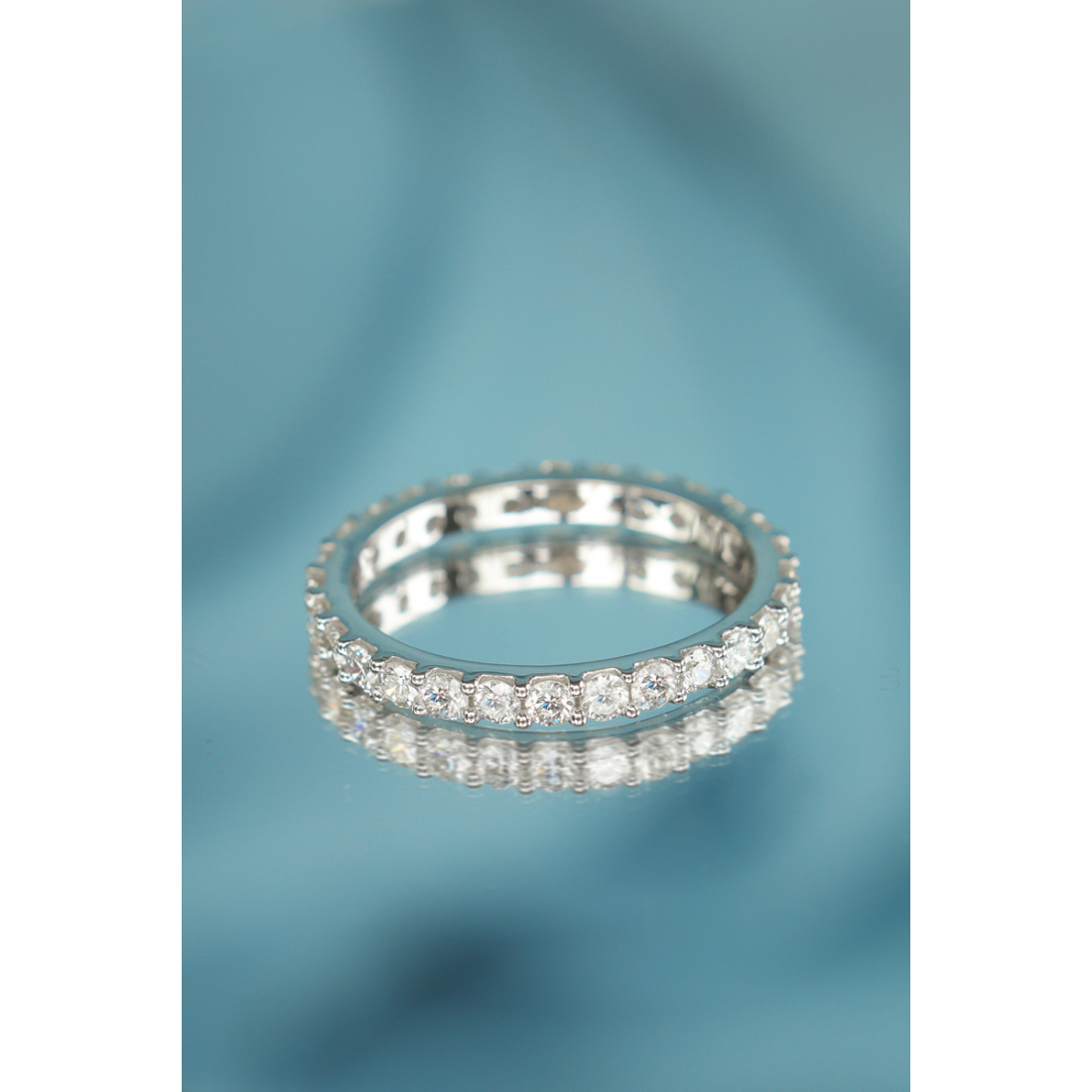 Bague 'Tour Complet Lumineux' pour Femmes