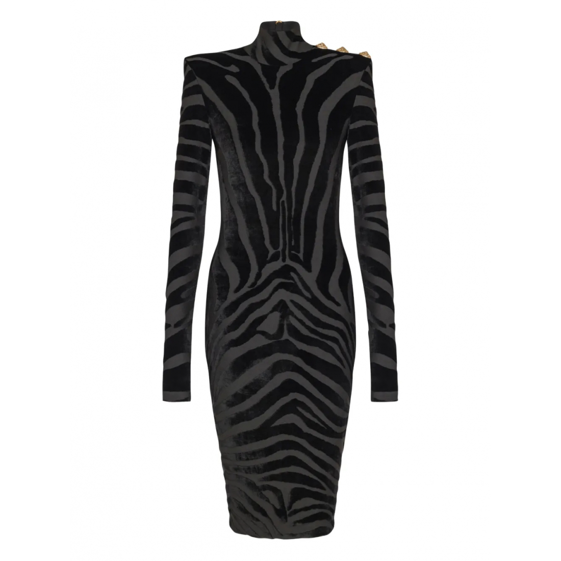 Women's 'Zebra-Print' Midi Dress