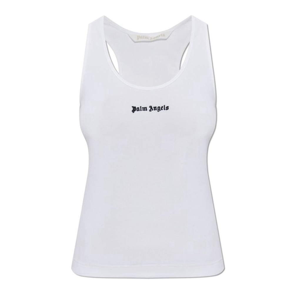 Débardeur 'Logo Embroidered Ribbed' pour Femmes