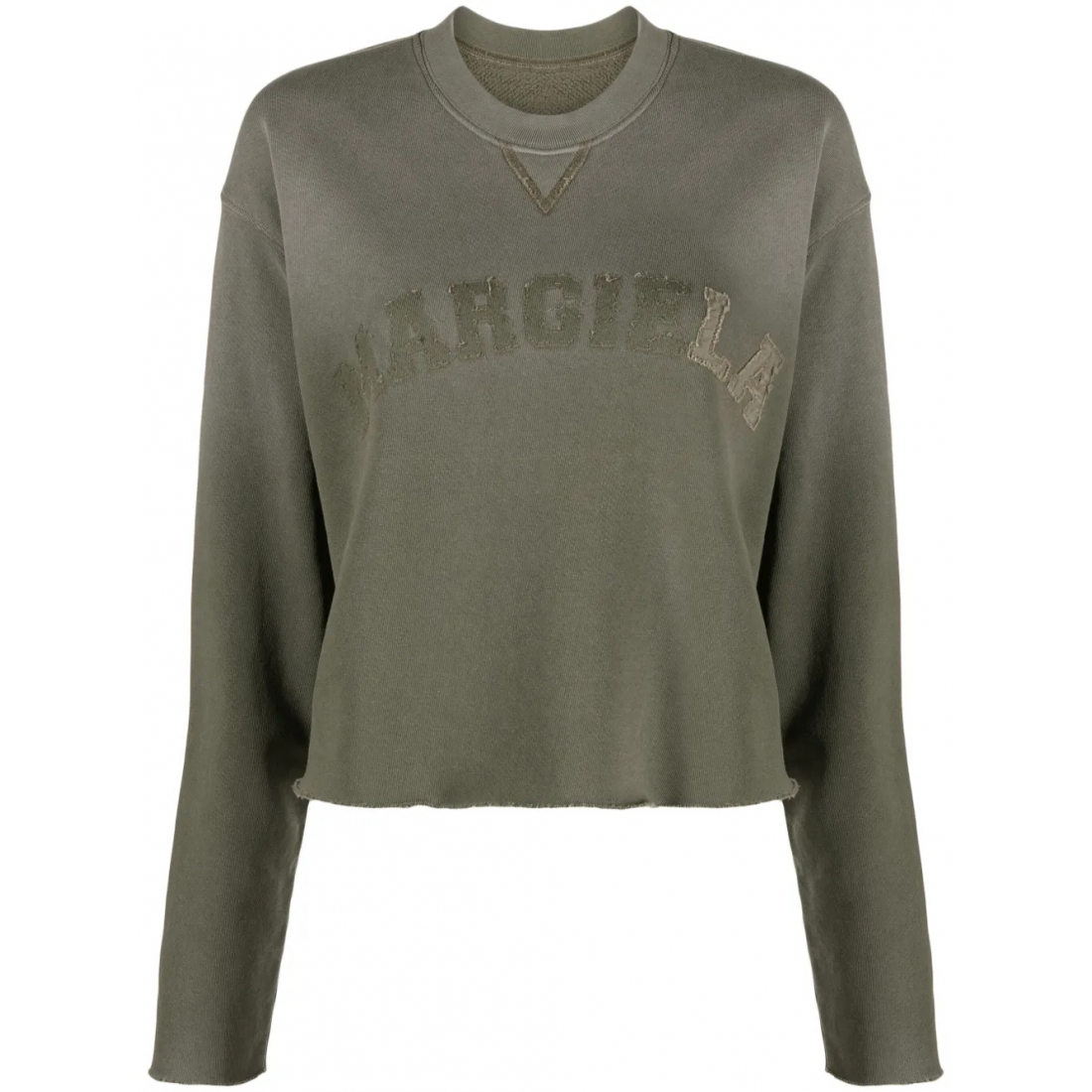 Women's 'Logo-Patch Cropped' Sweatshirt