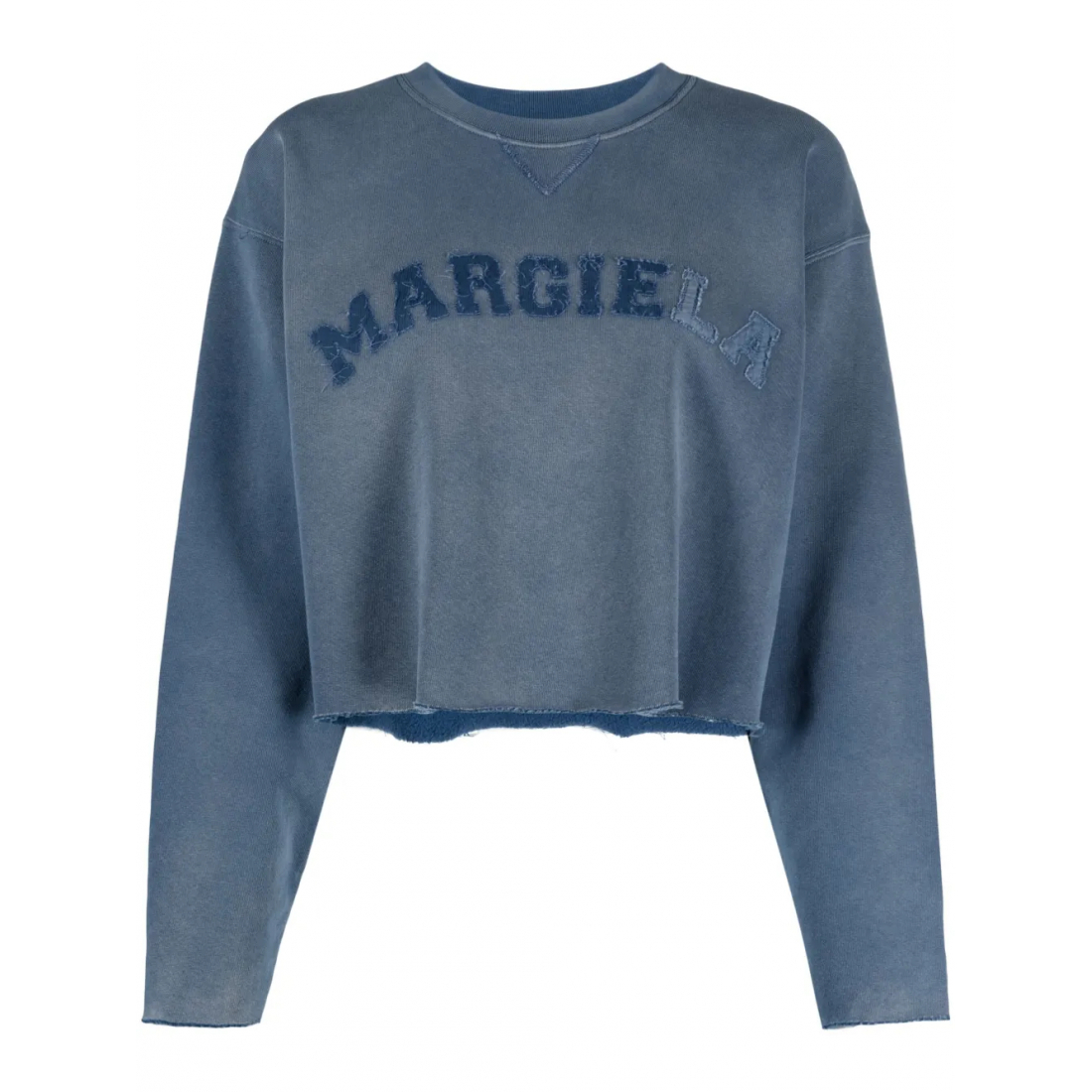 Women's 'Logo-Patch Cropped' Sweatshirt