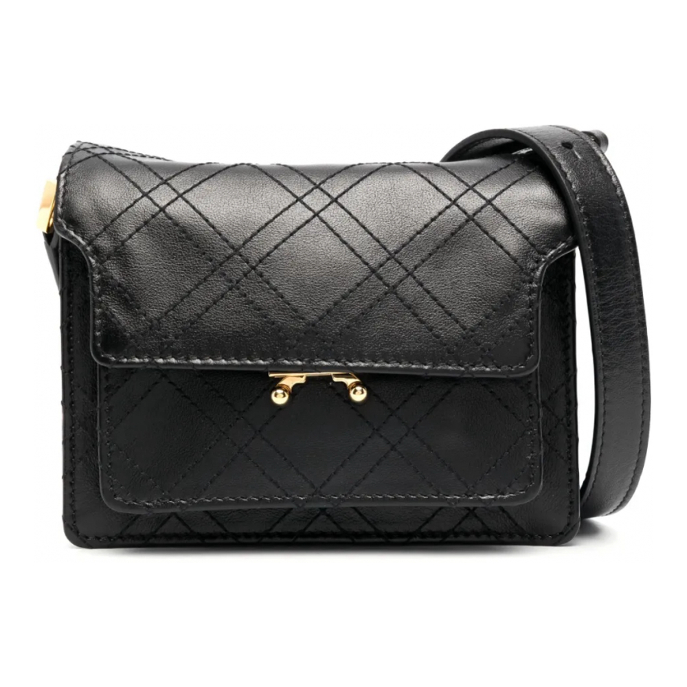 Women's 'Mini Trunk' Shoulder Bag