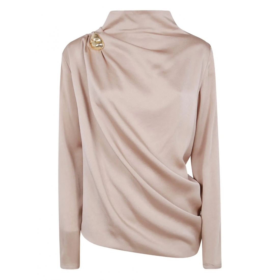 Chemise 'Draped Embellishment' pour Femmes