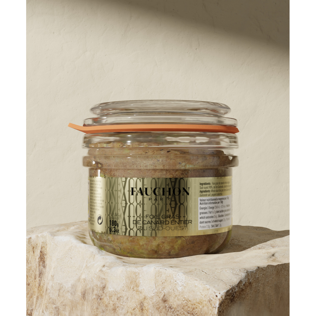 Foie Gras De Canard Entier Du Sud Ouest 180g