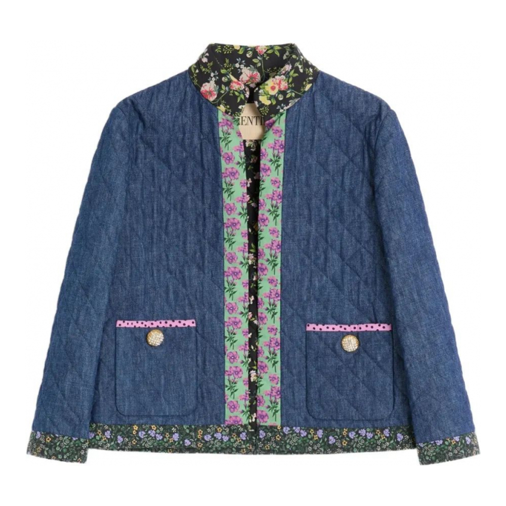 Cardigan 'Quilted Floral' pour Femmes