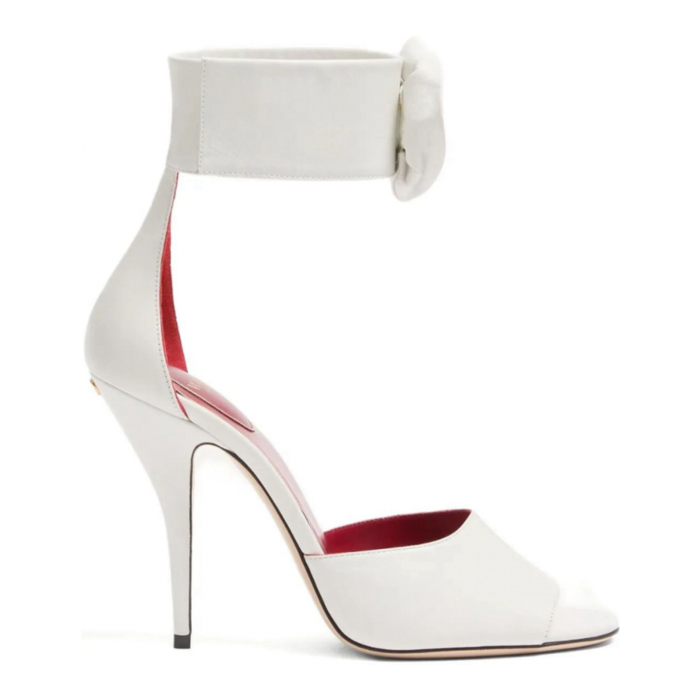 Sandales  'Drip Rose Rose-Detail Ankle-Strap' pour Femmes