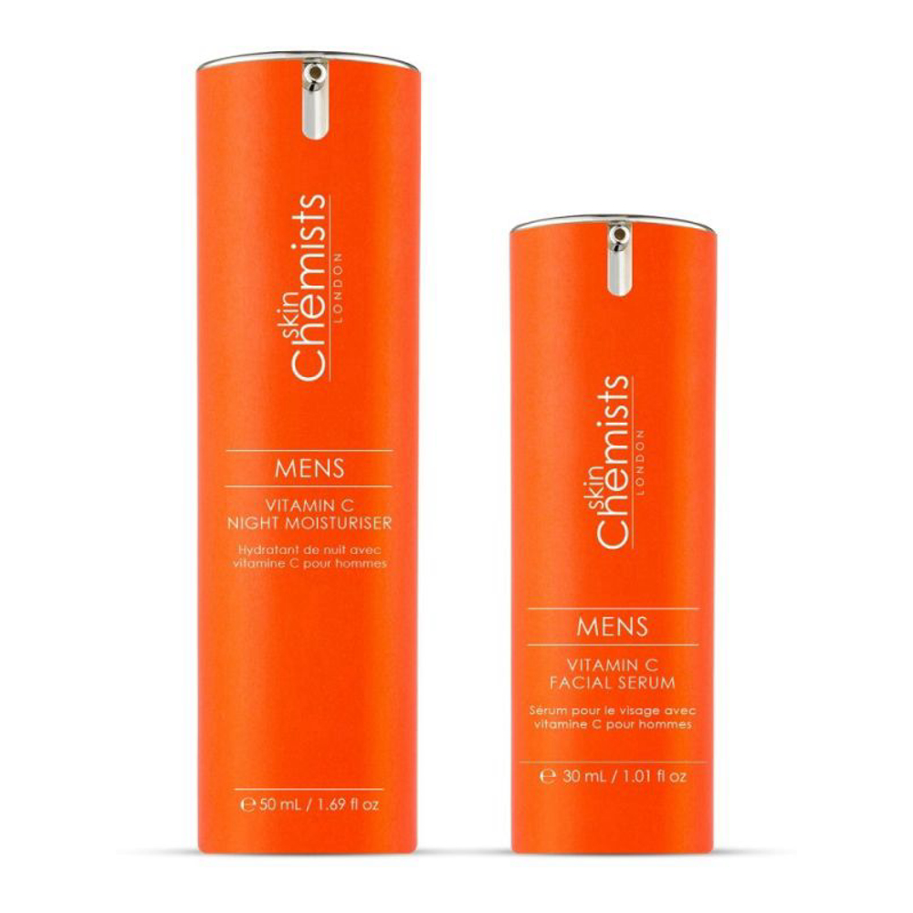 'Mens Vitamin C Good Night Sleep' Anti-Aging Care Set - 2 Pieces