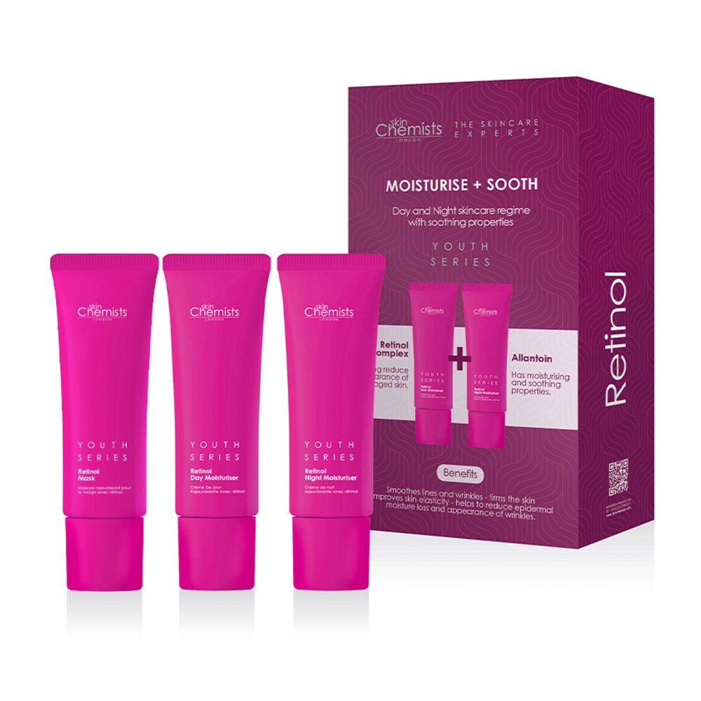 'Retinol & Sooth' Anti-Aging Care Set - 50 ml, 2 Pieces
