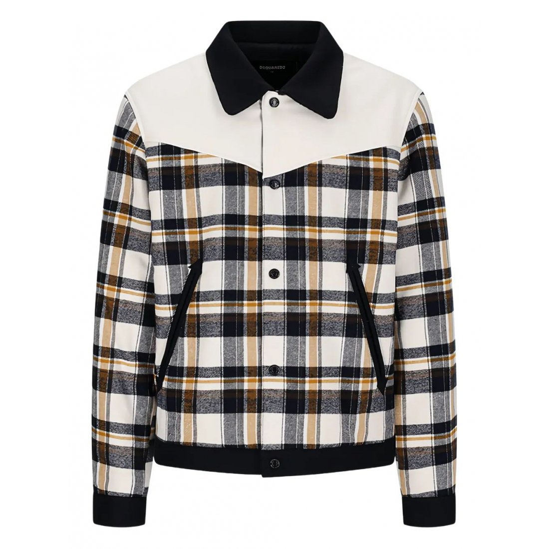 Veste 'Botonned Plaid' pour Hommes