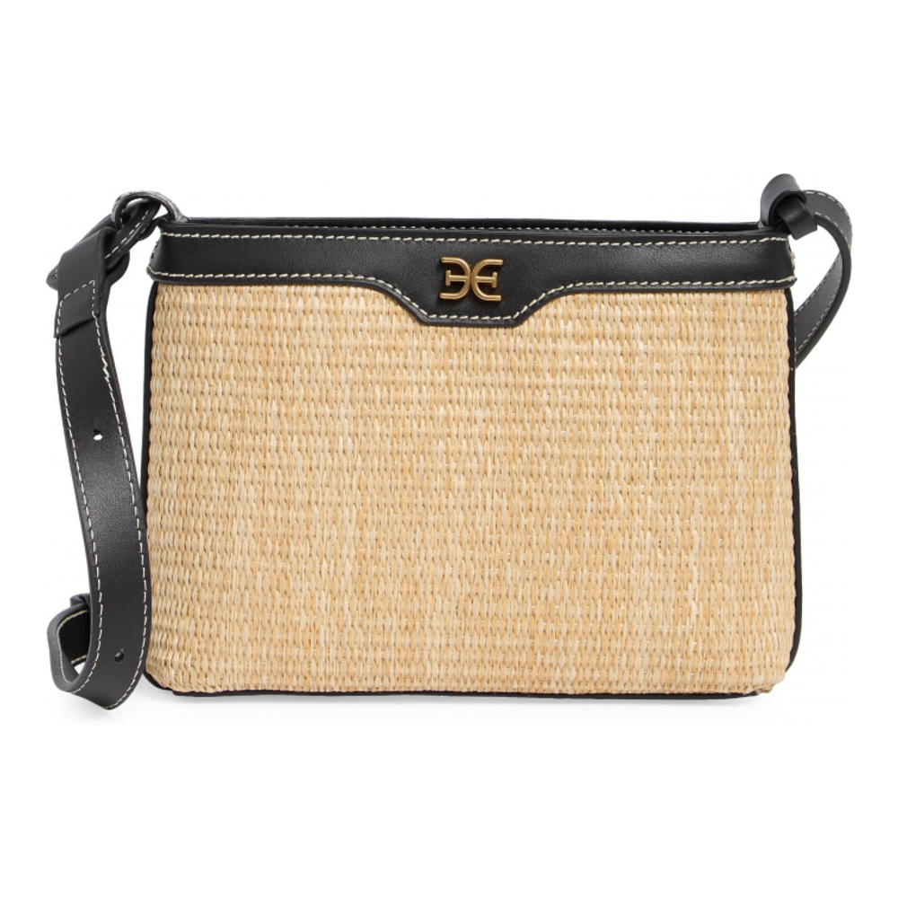 Women's 'Marsella Raffia' Crossbody Bag