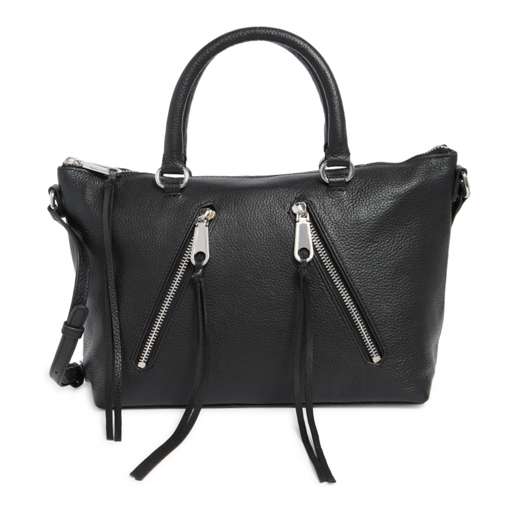 Women's 'Moto Zip' Satchel