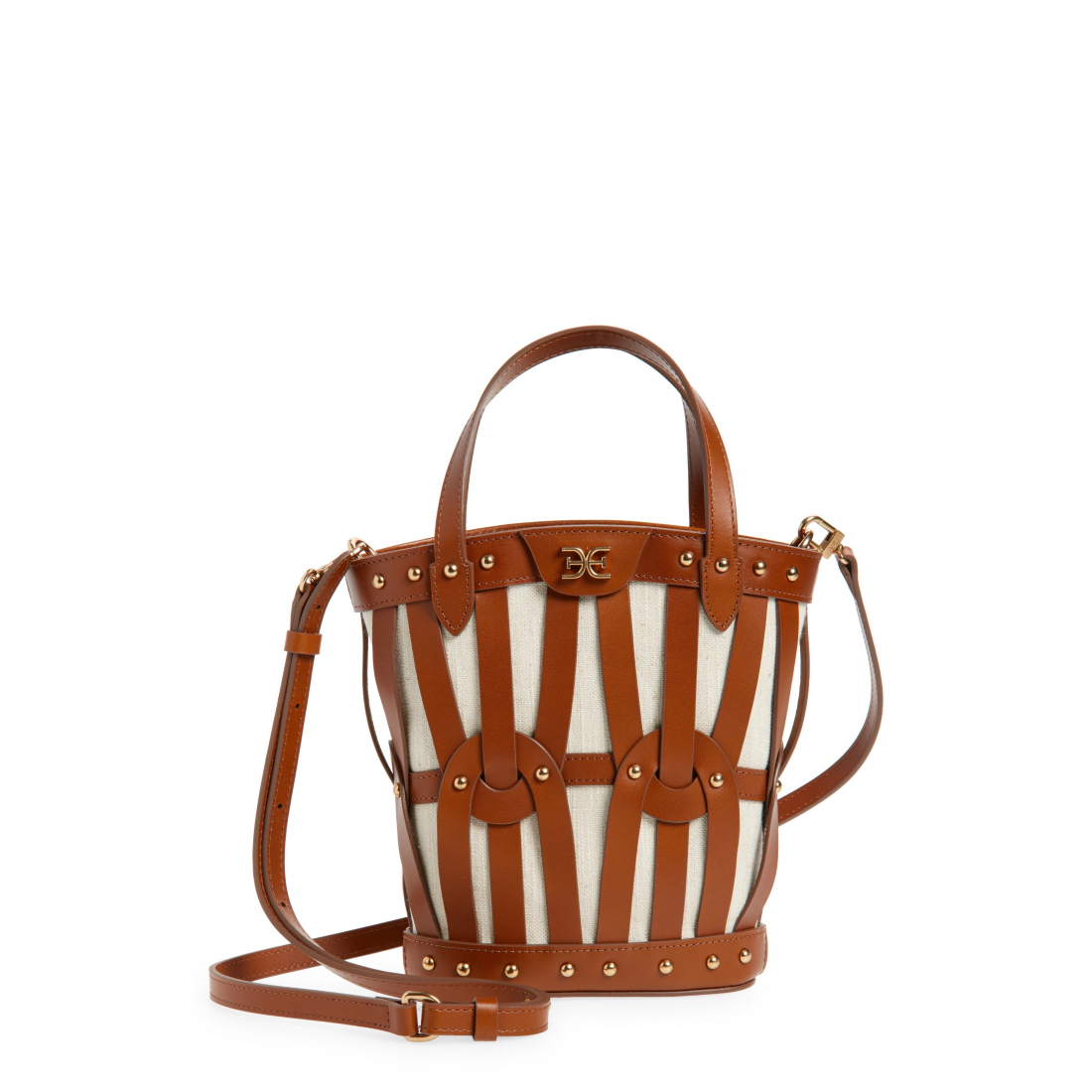 Women's 'Small Bay Caged' Bucket Bag