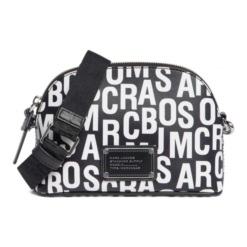 Women's 'Jumbled Logo Dome' Crossbody Bag