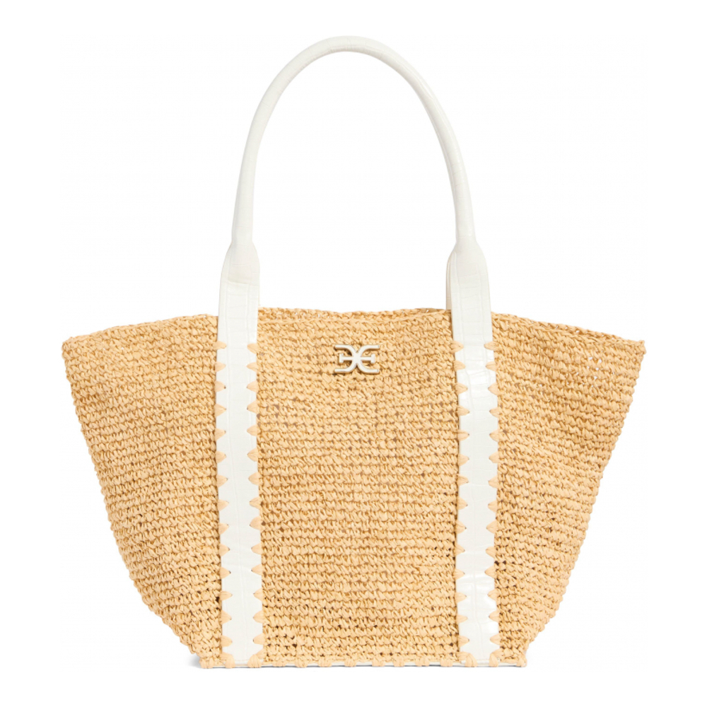 Women's 'Marley Raffia' Tote Bag